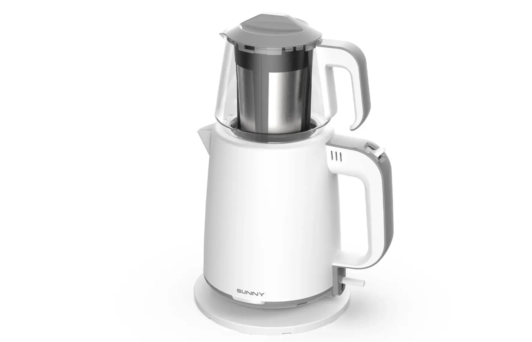 Sunny Pasha Çay Makinesi - Beyaz - 2200 Watt