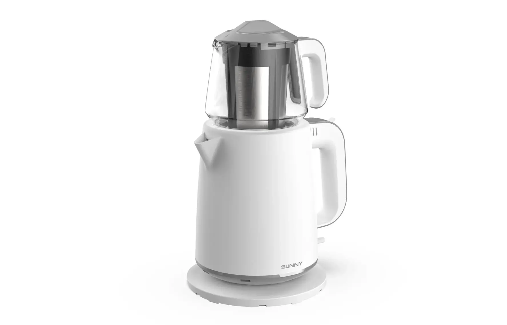 Sunny Pasha Çay Makinesi - Beyaz - 2200 Watt