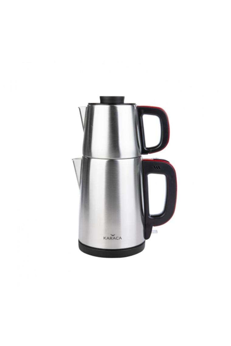 Karaca Tea Break Çay Makinesi Çelik Inox Kırmızı