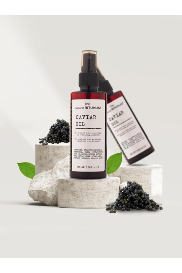 Yıpranmış Ve Kabaran Saçlara Özel Havyar Bakım Yağı 100ml