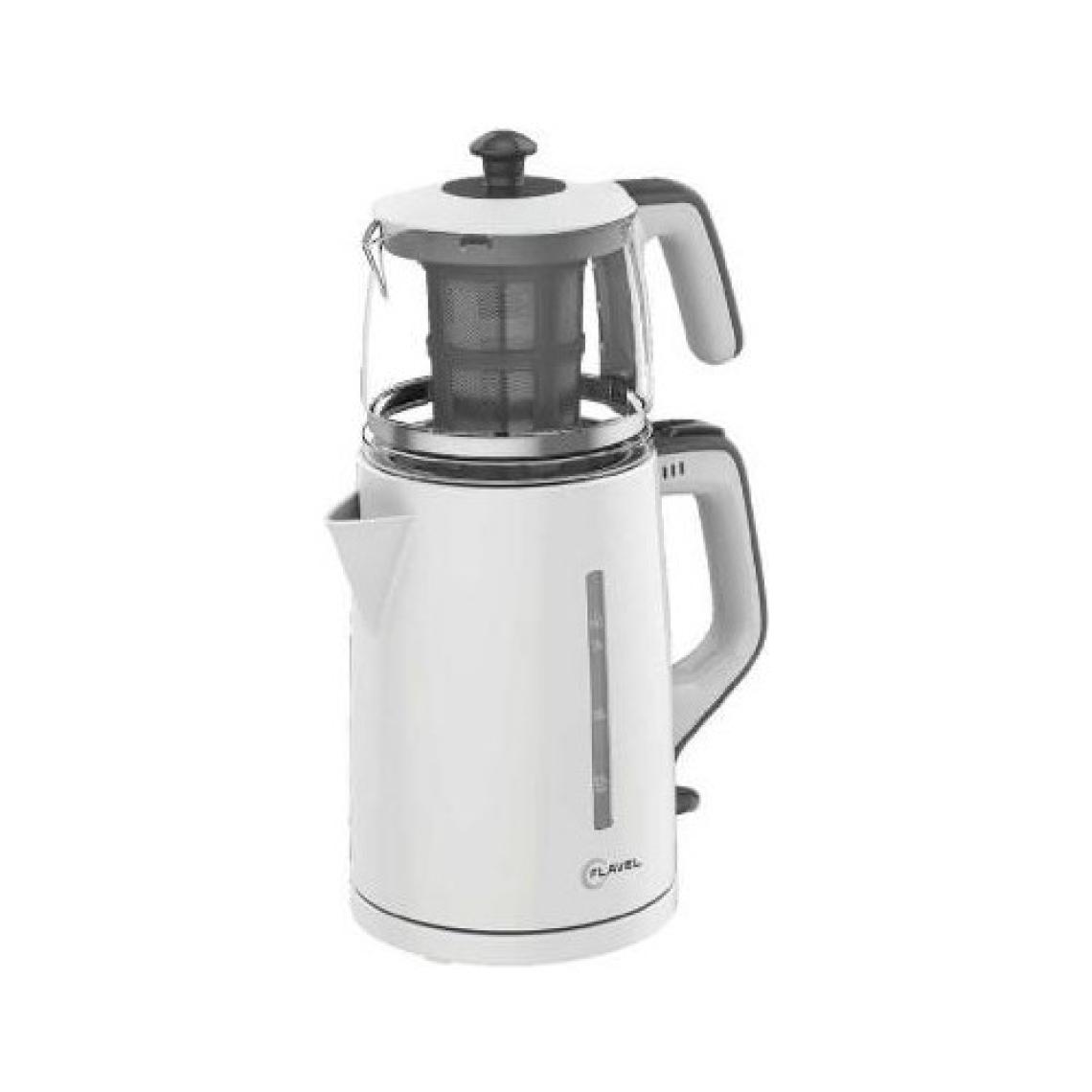 Flavel Çay Makinesi Flv 140 Beyaz
