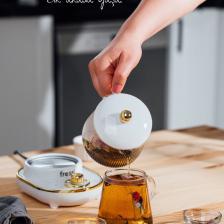 Fressi YSB-GC03 Venice Beyaz Kettle