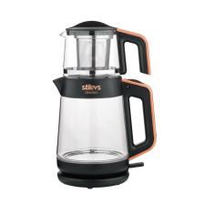 Stilevs Biçay Glass 1900 W Cam Demlikli Çay Makinesi