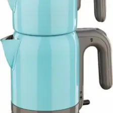 Korkmaz A369-10 Demtez Çay Makinesi Turkuaz