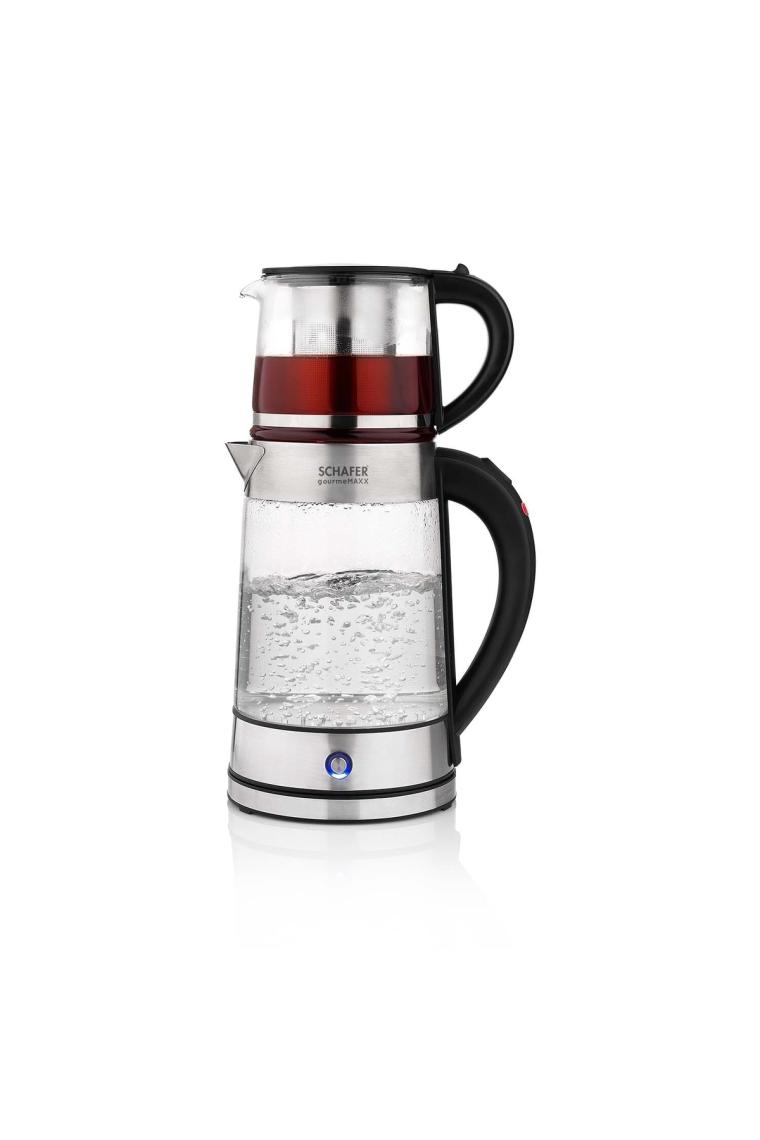 Gourmemaxx Cam Çay Makinesi