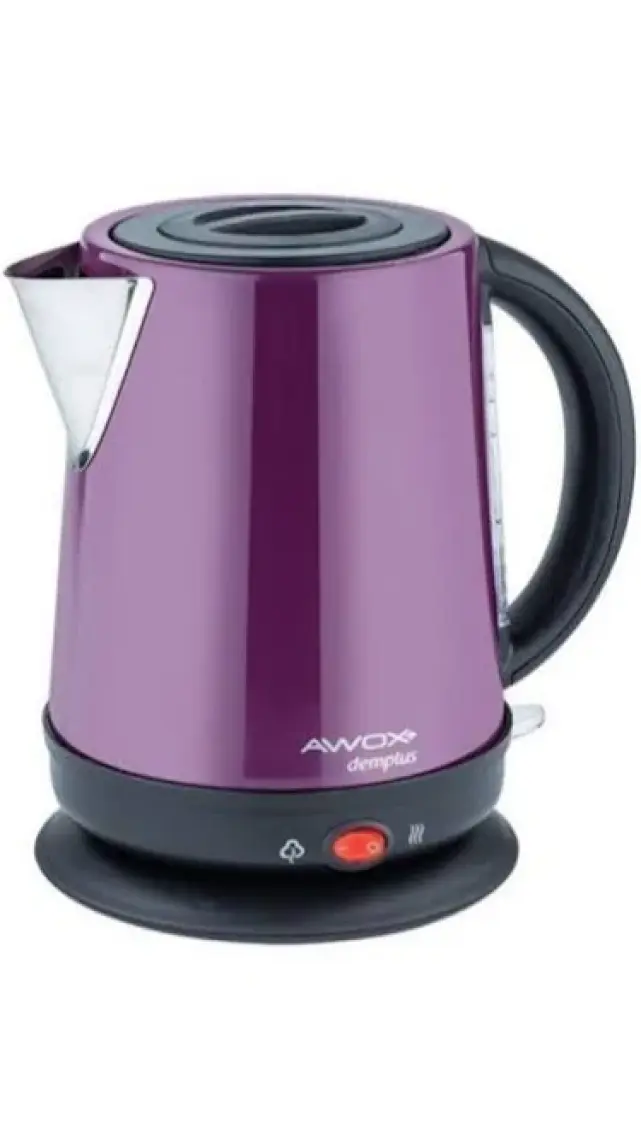 Awox Demplus Çelik Çay Makinesi - Mürdüm