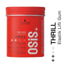 Thrill Elastik Lifli Gum Şekillendirici Orta Tutuş 100ml | Parlaklık Veren Gum Wax, Saç Sakızı
