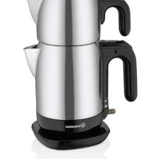 Korkmaz A369-13 Demtez Satin Siyah 1600 W Çay Makinesi