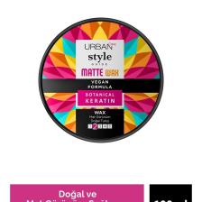 Style Guide Doğal Ve Mat Görünüm Sağlayan Wax - Esnek Tutuş - Vegan - 100 ml