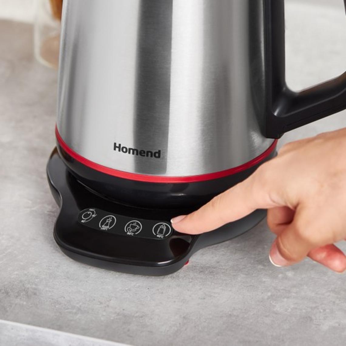 Homend 1708 Royaltea Paslanmaz Çelik Konuşan Çay Makinesi