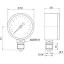 Pakkens 0-16 Bar 50 mm Alttan Bağlantılı Kuru Manometre G 1/4 inç