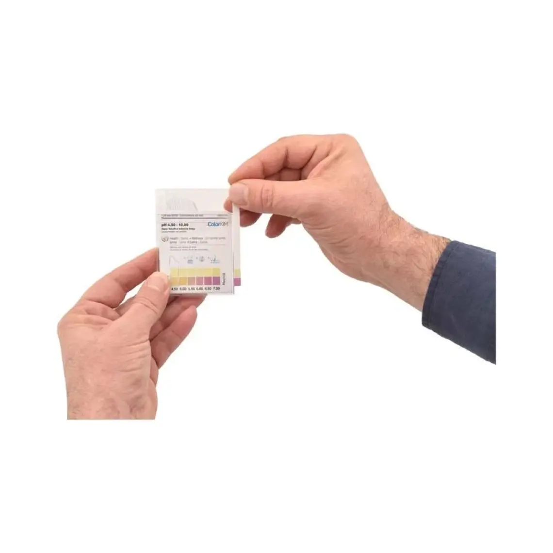 Colorkim Ph 4,5-10 Ölçer Test Kağıtları + Turnisol Ph Test Kiti Çubukları Kutu Içerisinde Ölçüm Çubuğu 100'lü