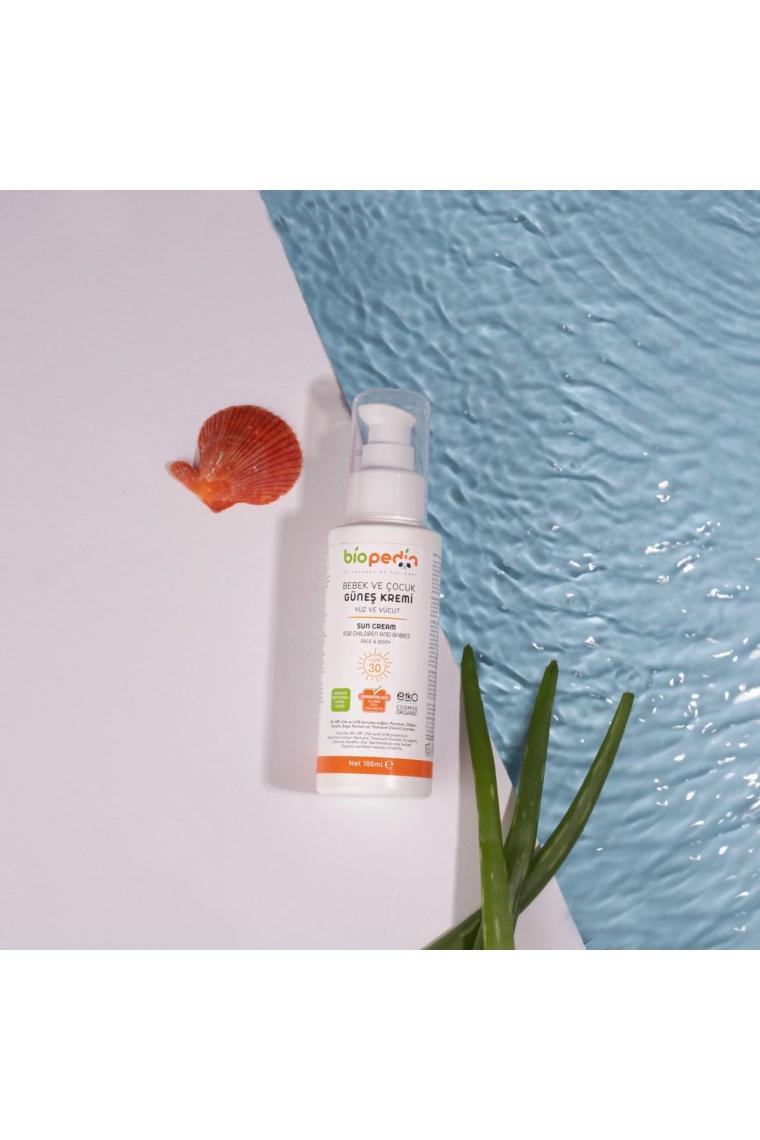 Organik Bebek Ve Çocuk Güneş Kremi 100 Ml