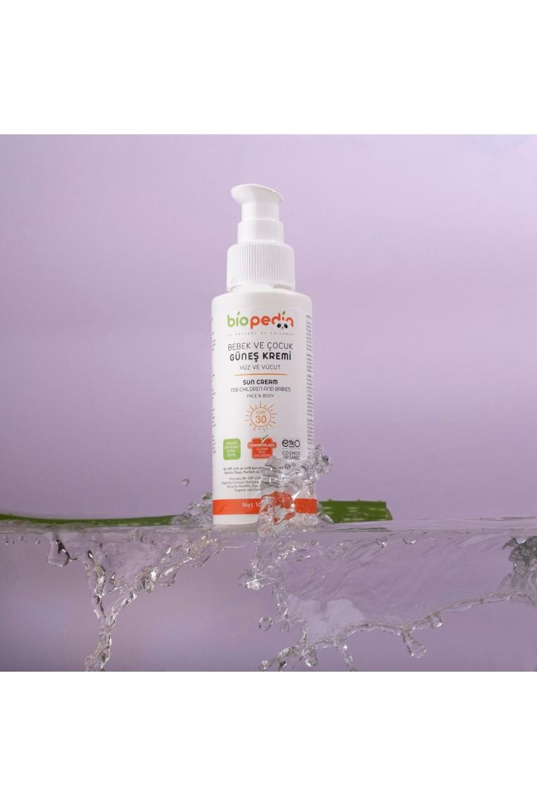 Organik Bebek Ve Çocuk Güneş Kremi 100 Ml