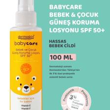 Babycare Bebek Ve Çocuk Güneş Koruma Losyounu Spf 50 100 ml