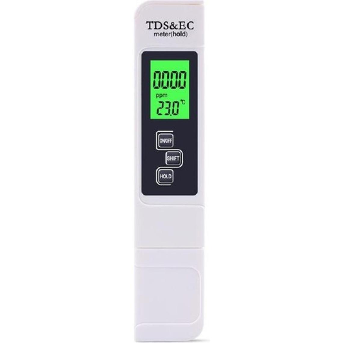 UniChrome Tds & Ec Metre LCD Ekranlı LED Işıklı Taşınabilir Su Kalite Analiz Cihazı