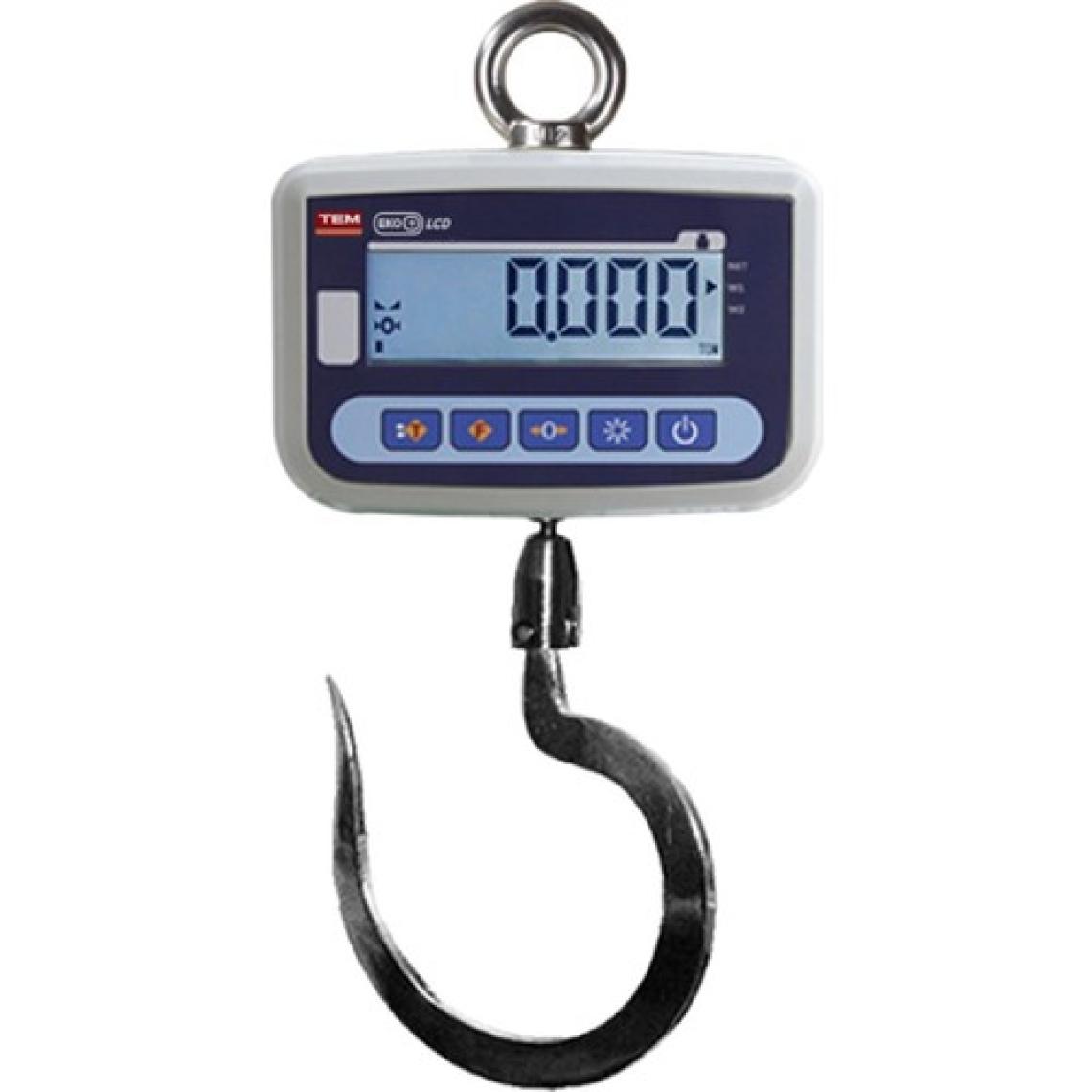 Tem Eko Artı LCD Çengel Baskül 1000 kg