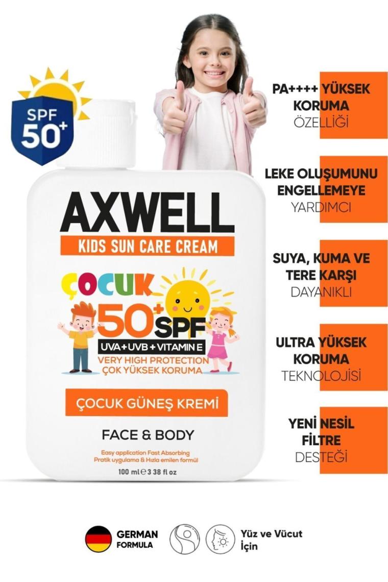 Kids Sun Cream Çocuk Güneş Kremi Çok Yüksek Koruma Spf 50 100ml