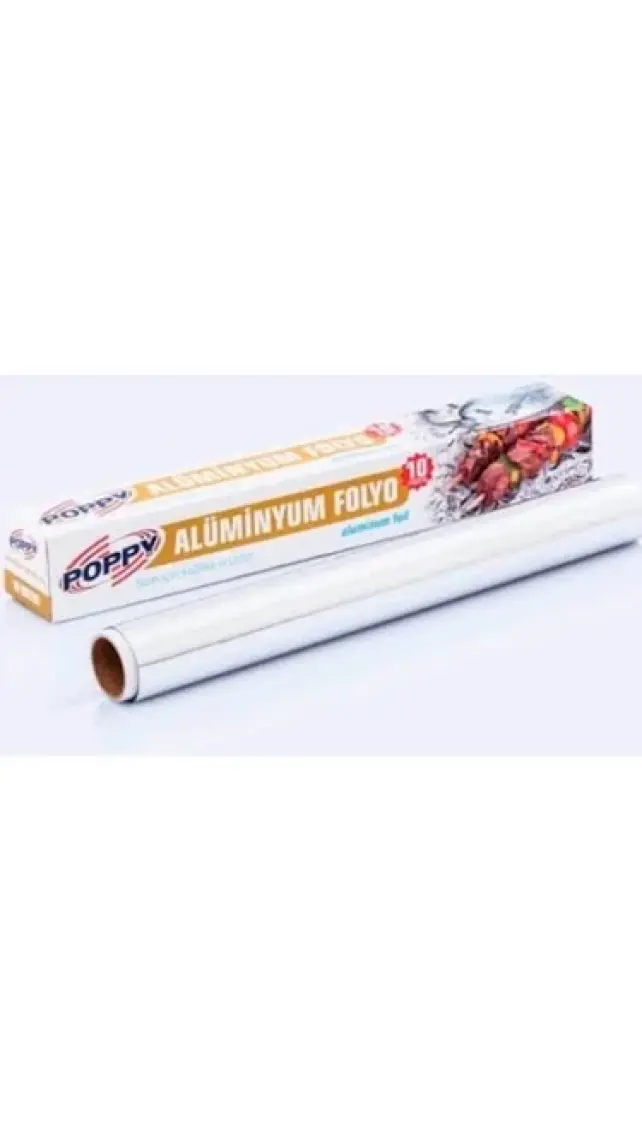 Poppy Alüminyum Folyo 30 cm 10 mt