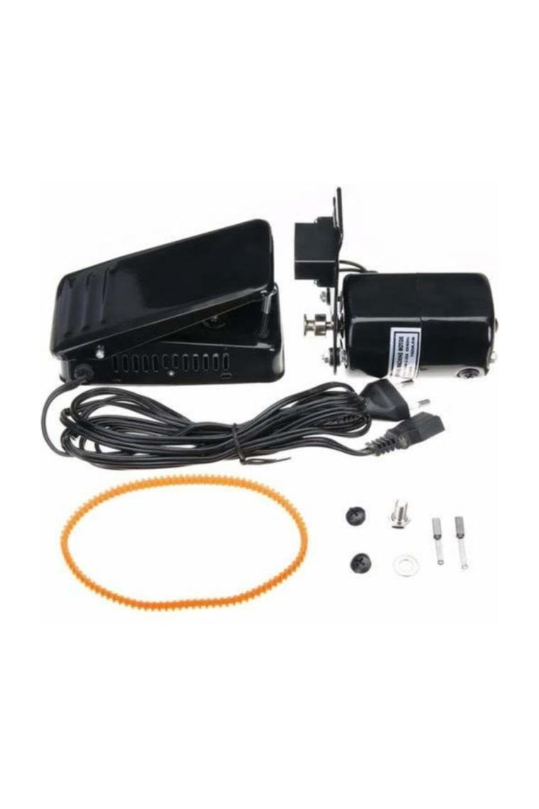 İşkur Makine Ev Tipi  250W 10500 Rpm Aile Dikiş Makinesi Motoru Ve Pedalı