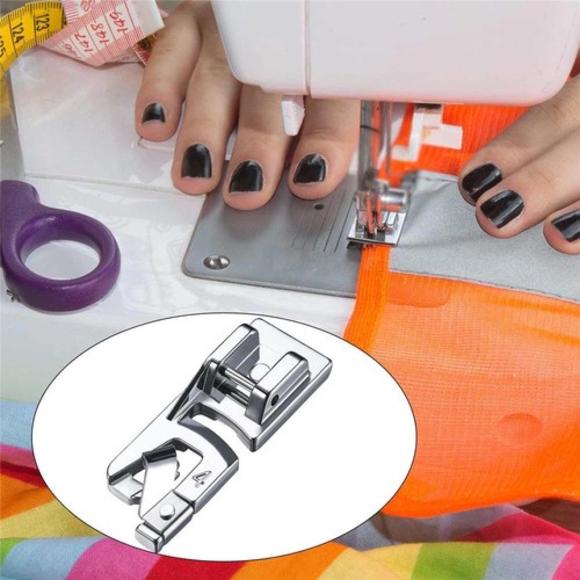 Aile Dikiş Makinası Alçak Tutuculu Kıvırma Ayak Seti 2mm 4mm 6mm