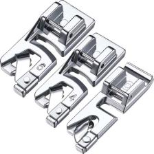Aile Dikiş Makinası Alçak Tutuculu Kıvırma Ayak Seti 2mm 4mm 6mm