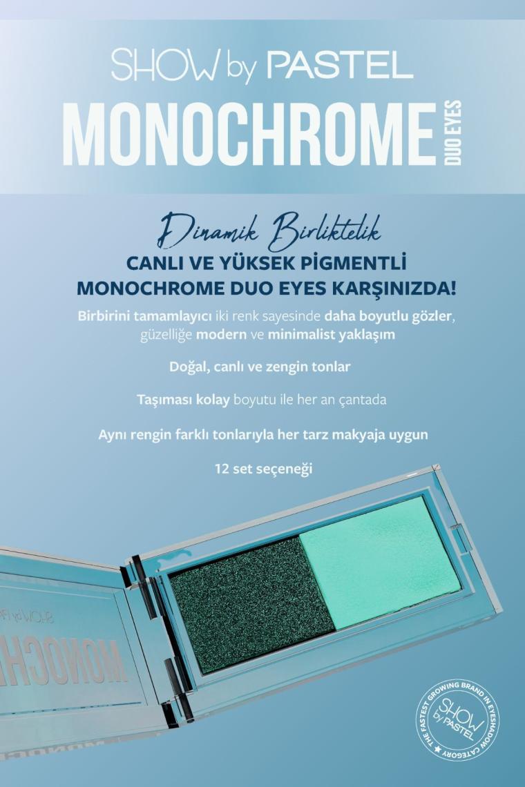 Monochrome Duo Eyes - Ikili Far Paleti 29 It’s Cherry