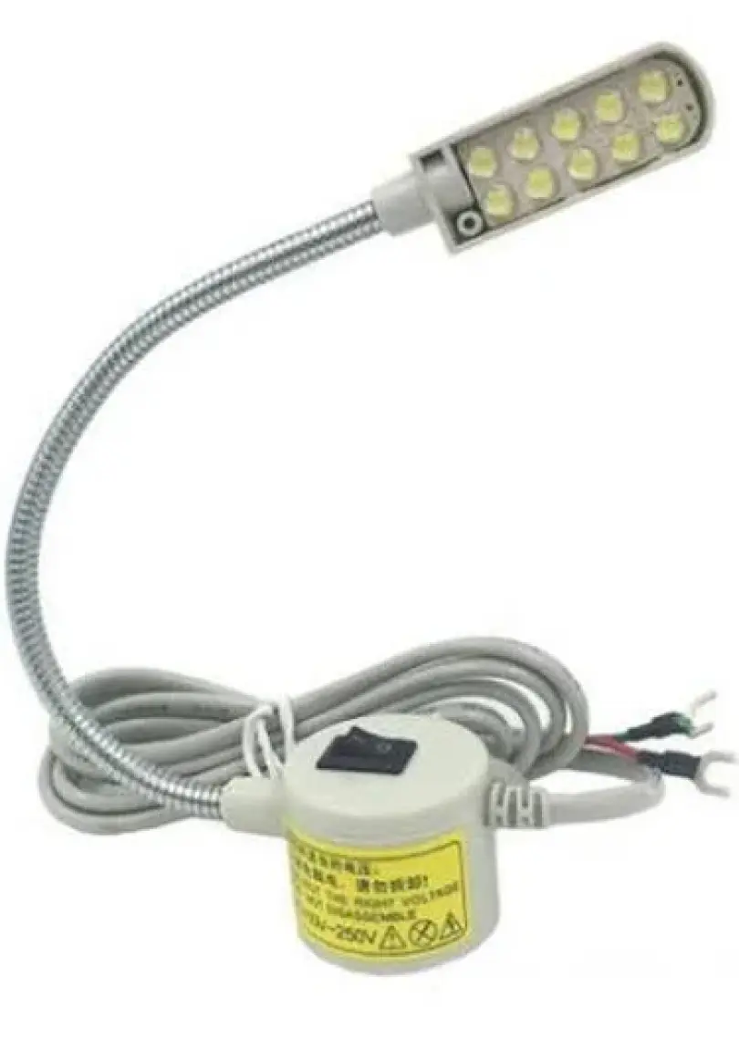 Ekoset Spiral Dikiş Makinası Lambası Mıknatıslı 10 Ledli