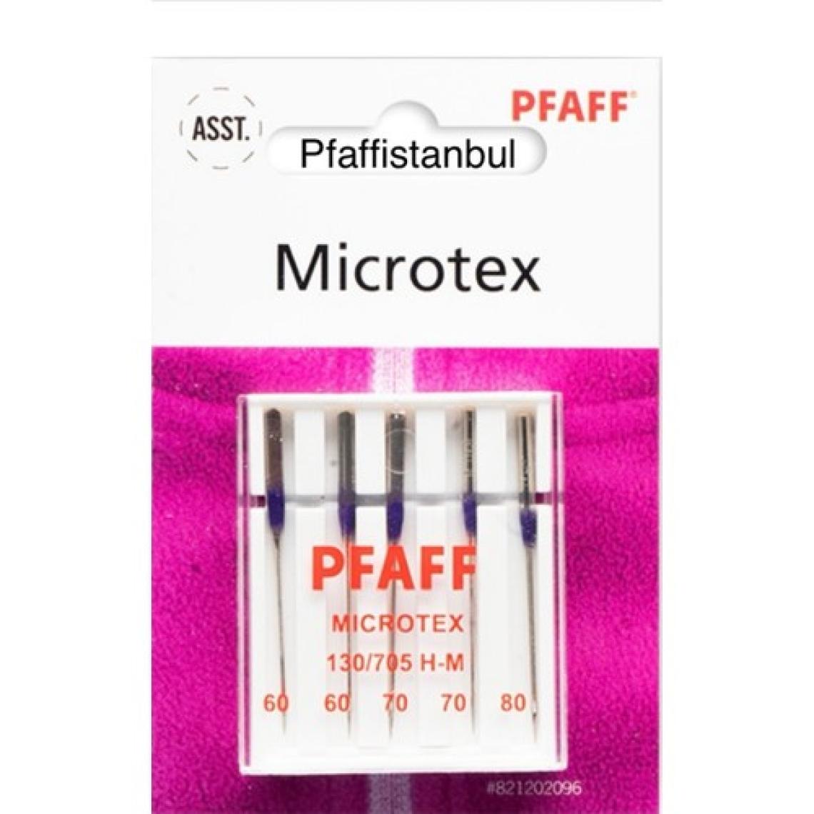 Pfaff Sıkı Dokuma Kumaş Iğnesi (Polyester, Ipek...) (1 Paket=5 Adet) (821202096)