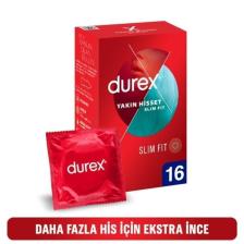 Yakın Hisset 16 Slim Fit Prezervatif