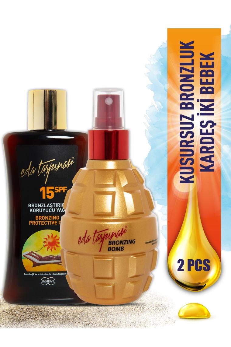 Bronzing Bomb 200 ml Bronzlaştırıcı Koruyucu Yağ 15 Spf 200 ml