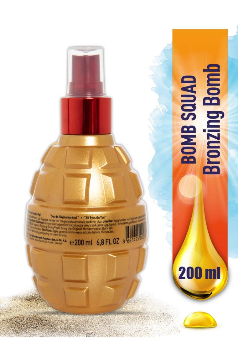 Bronzing Bomb 200 ml Bronzlaştırıcı Koruyucu Yağ 15 Spf 200 ml