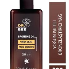 Yoğun Işıltılı Bronzlaştırıcı Yağ Spf 20+ Açık Tenliler Için