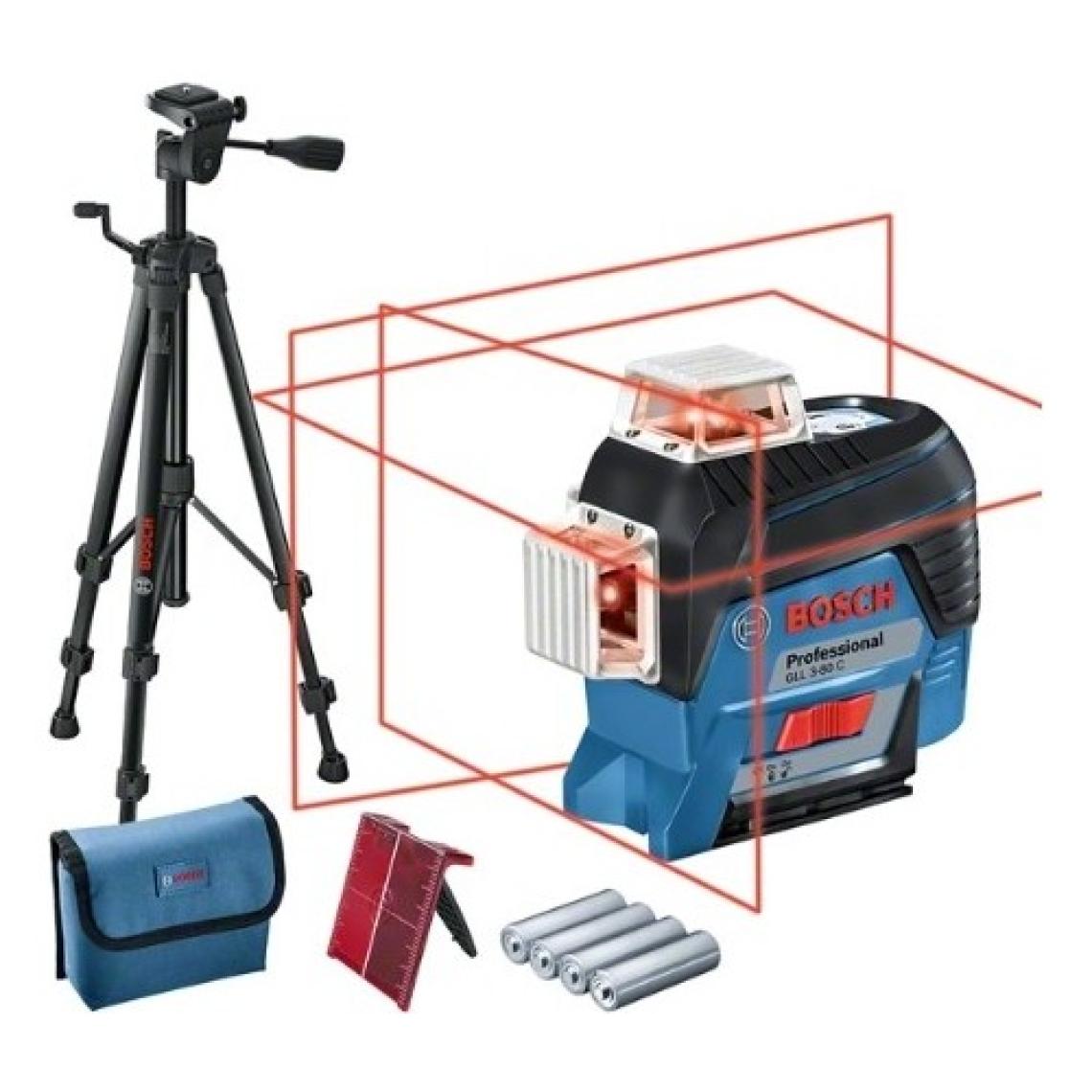BOSCH GLL 3-80 C + BT150 tripod