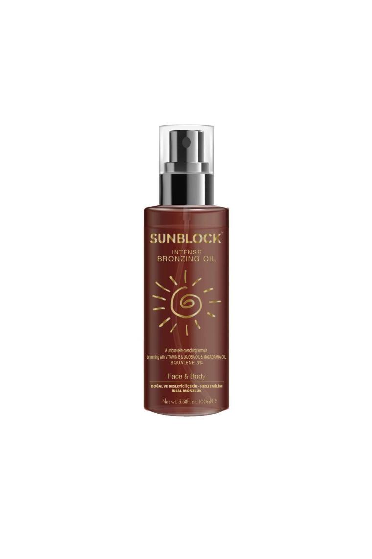 SunBlock Nemlendirici ve Bronzlaştırıcı Yağ 100 ml