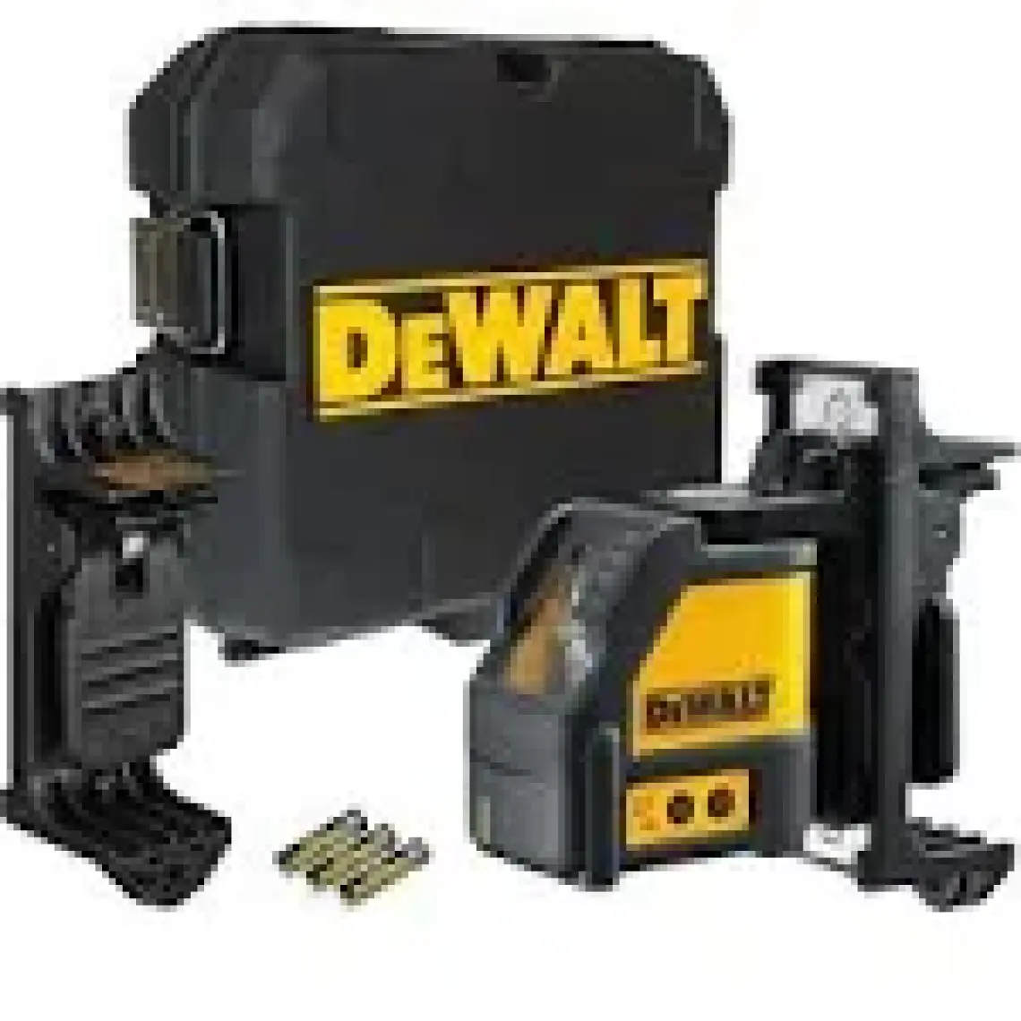 Dewalt Çapraz Çizgi Lazer Distomat Sınıf 2, 10 m / 50 m Alıcılı, Otomatik Hizalamalı, Taşıma Çantalı, Sarı-Siyah, ABD Üretimi