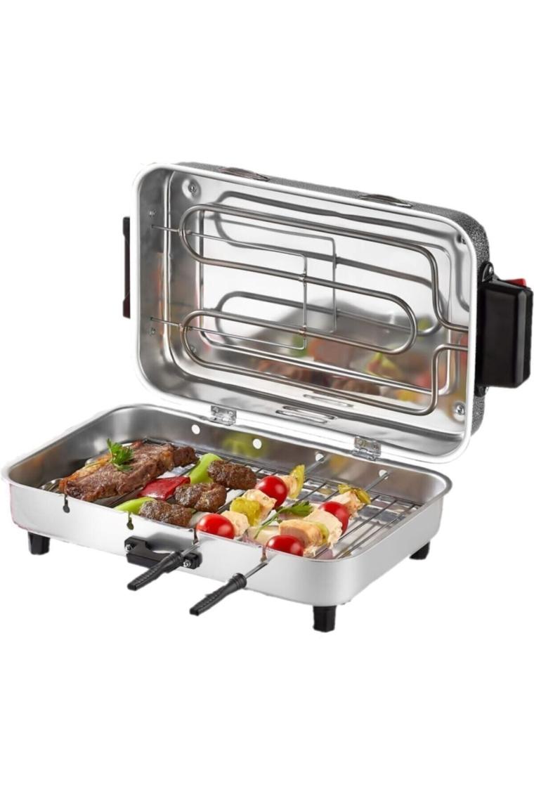 Taner Standart Boy Elektrikli Izgara Mangal Barbekü 31*21 cm - 850 W TNRZ1700