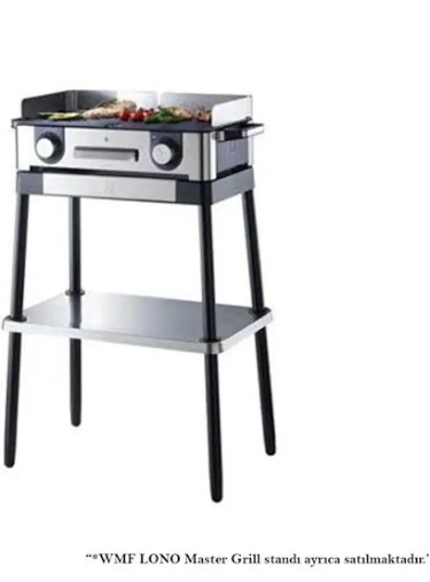 WMF Lono Master Grill Çelik 2 Bölmeli Elektrikli Izgara 2400 W
