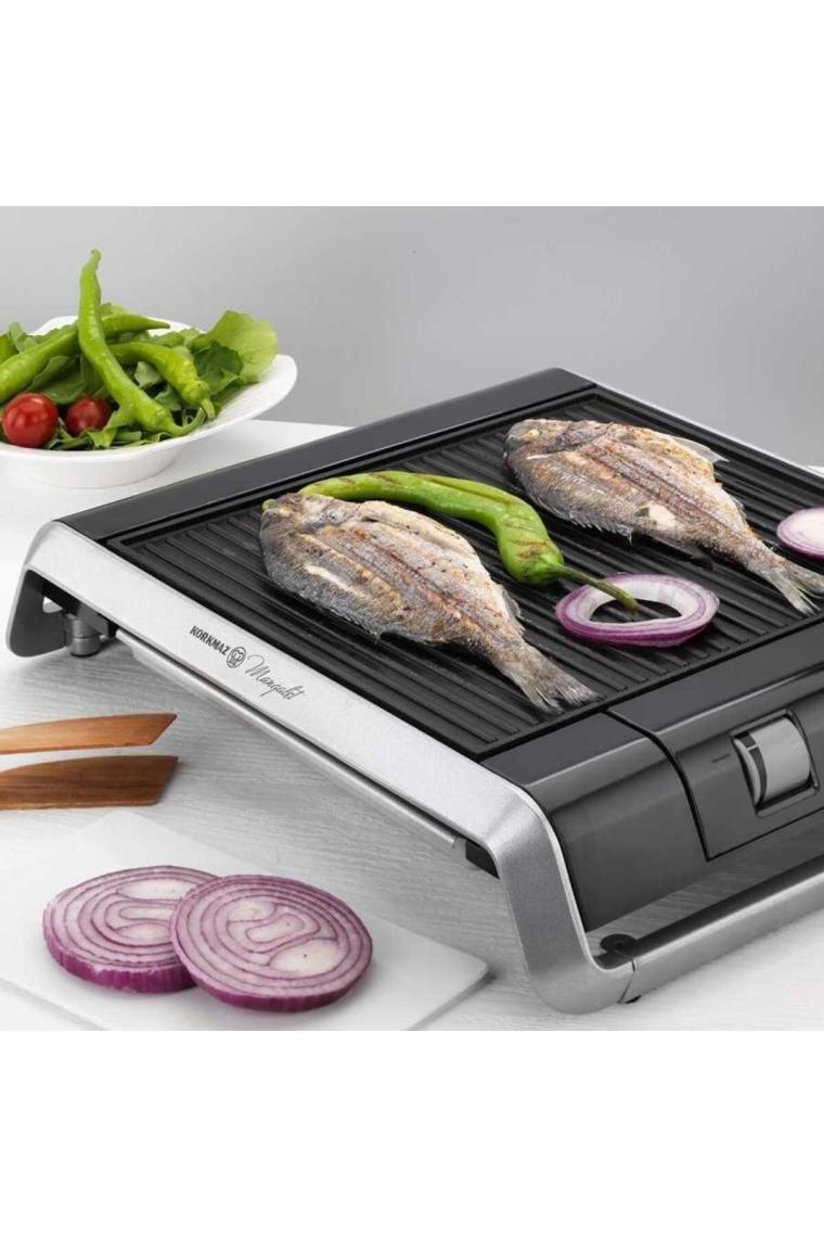 Korkmaz Mangalet Siyah Granit BBQ