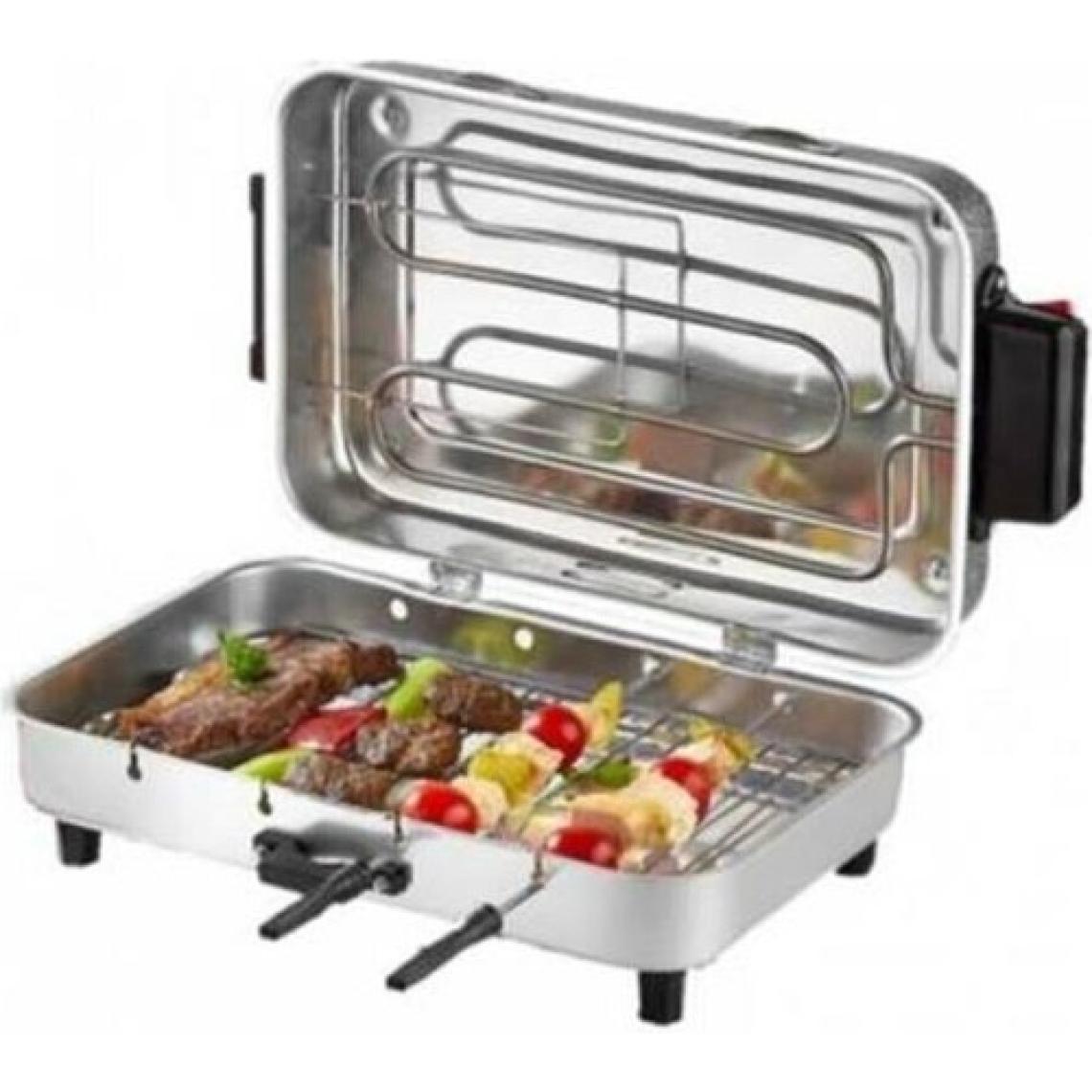 Taner Mega(Büyük) Boy Elektrikli Izgara Barbekü Mangal