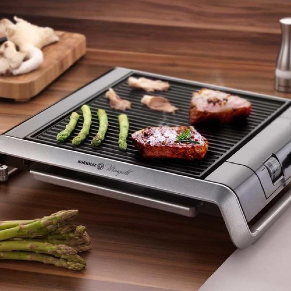 Korkmaz Mangalet Siyah Granit BBQ
