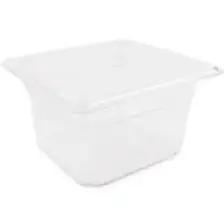Plastport Kırılmaz Şeffaf Gastronom Küvet 1/6-100