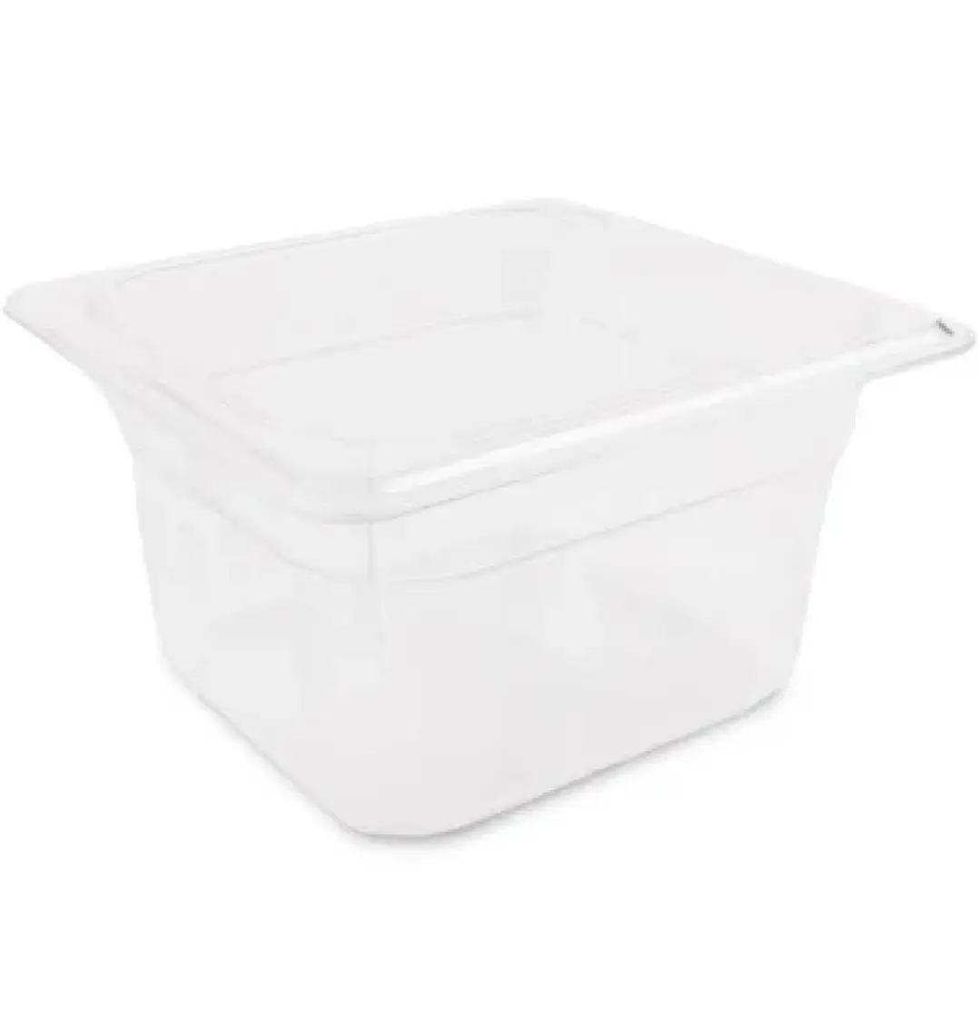 Plastport Kırılmaz Şeffaf Gastronom Küvet 1/6-100