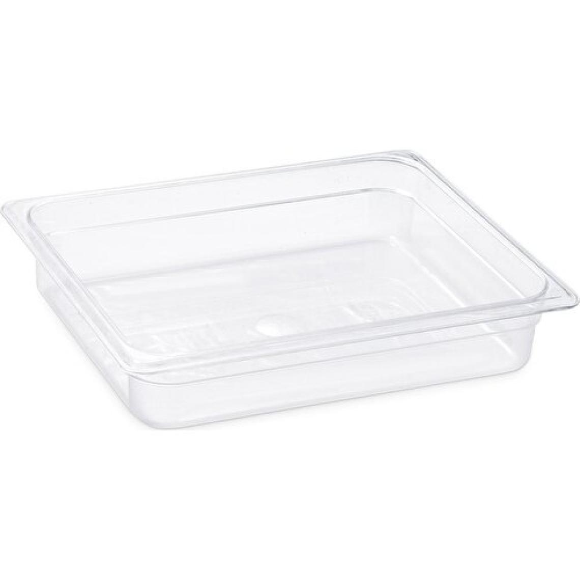 Plastport Kırılmaz Şeffaf Gastronom Küvet 1/2-65