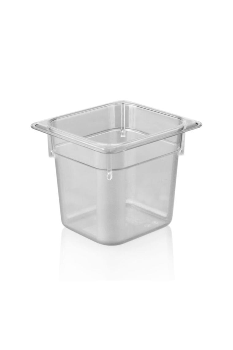 Plastport Kırılmaz Şeffaf Gastronom Küvet 1/6-150