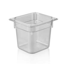 Plastport Kırılmaz Şeffaf Gastronom Küvet 1/6-150