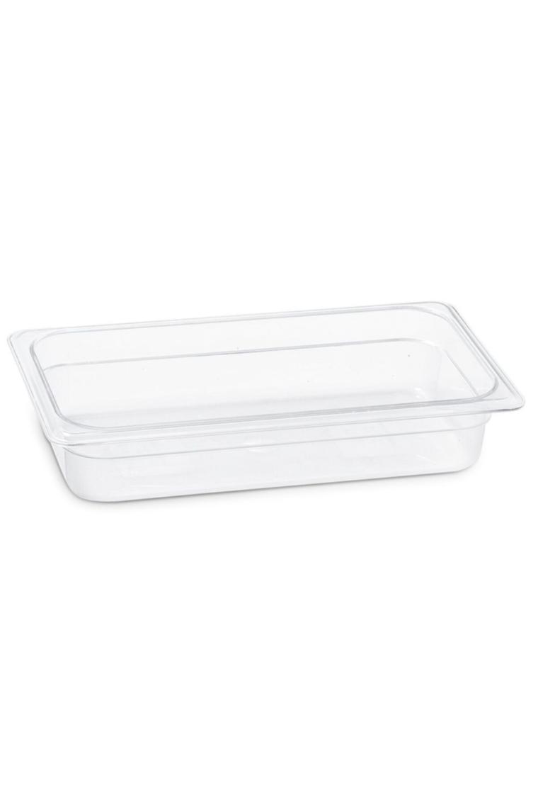 Plastport Kırılmaz Şeffaf Gastronom Küvet 1/3-65