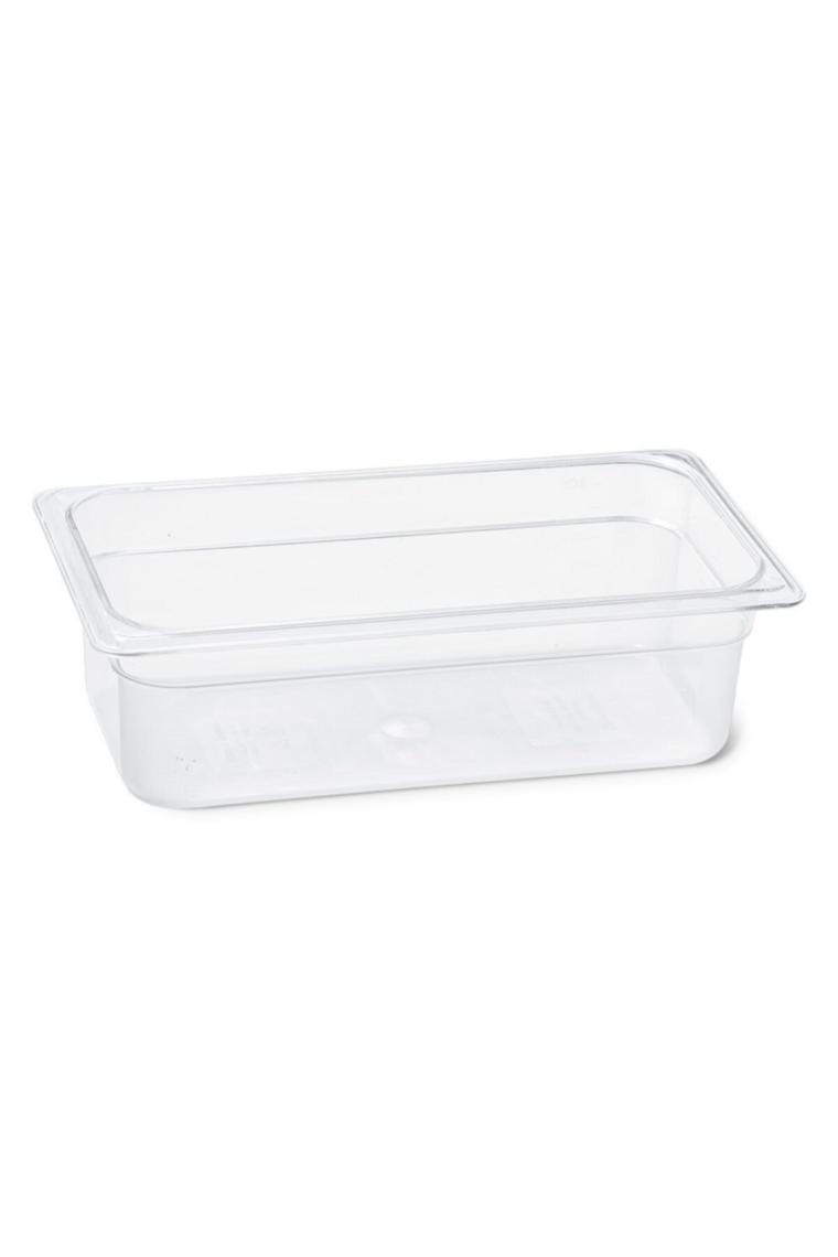 Plastport Kırılmaz Şeffaf Gastronom Küvet 1/4-100