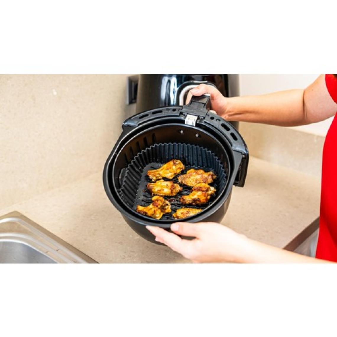 Evefix Airfryer Silikon Pişirme Kabı Hava Fritözü Kalıbı Airfryer Pişirme Kağıdı Silikonu