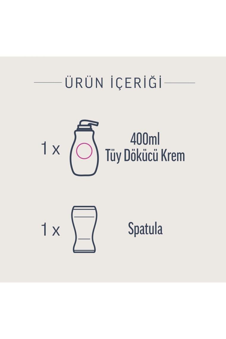 Professional Tüy Dökücü Krem Tüm Cilt Tipleri Için 400ml